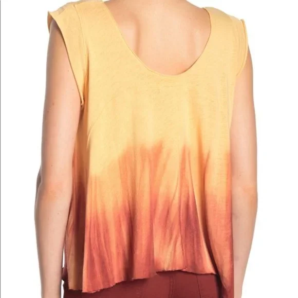 We The Free Paradise Ombre Short Sleeve Top, NWT Large - Picture 2 of 9